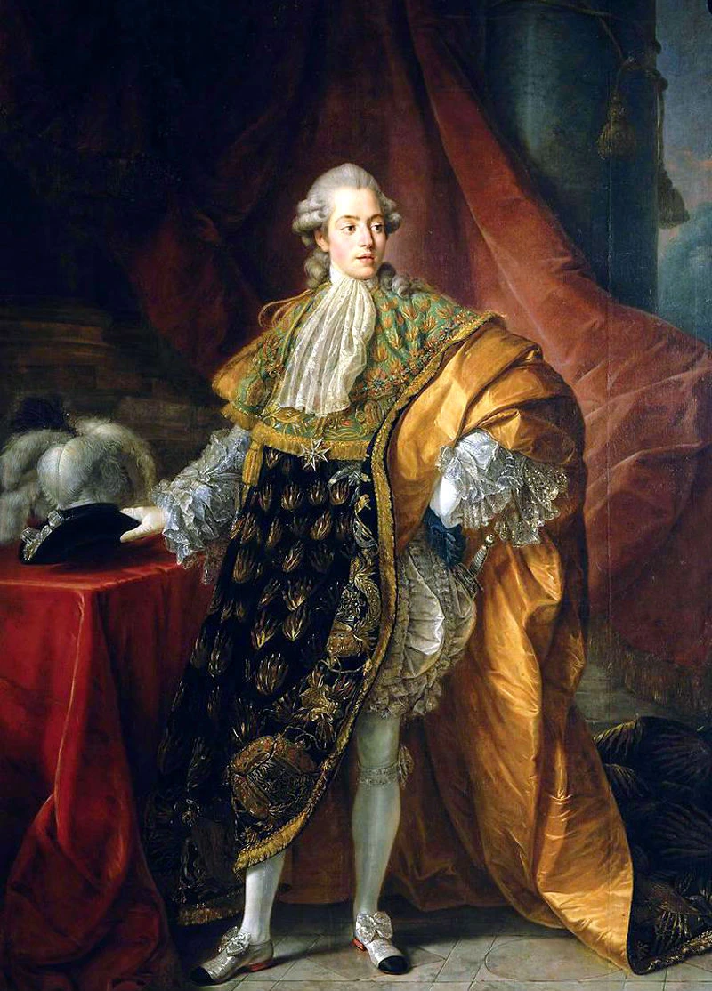 Ritratto di Carlo Filippo di Francia, conte d'Artois - Museo della Storia della Francia, Versailles